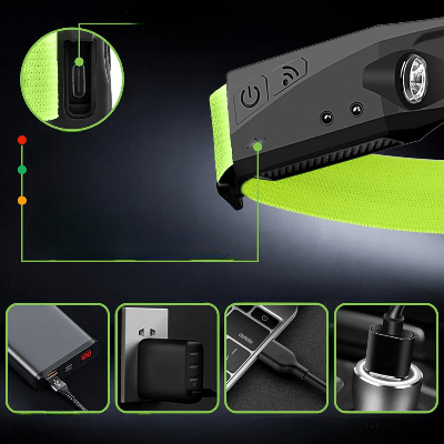 Lampe de Poche - CampBright™ - Vert - BricoÉclairage