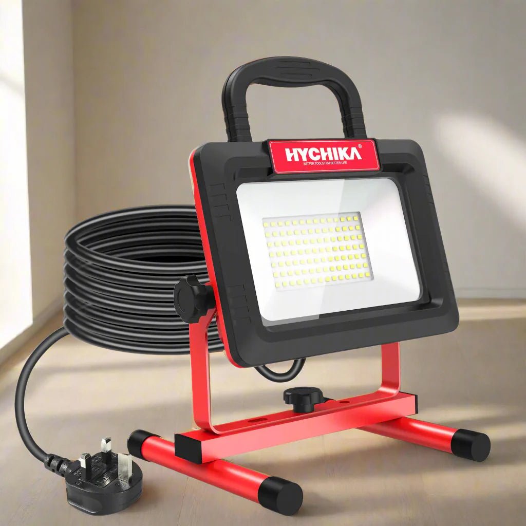 Lampe de Travail - PortableWorkLamp™ - Rouge - BricoÉclairage