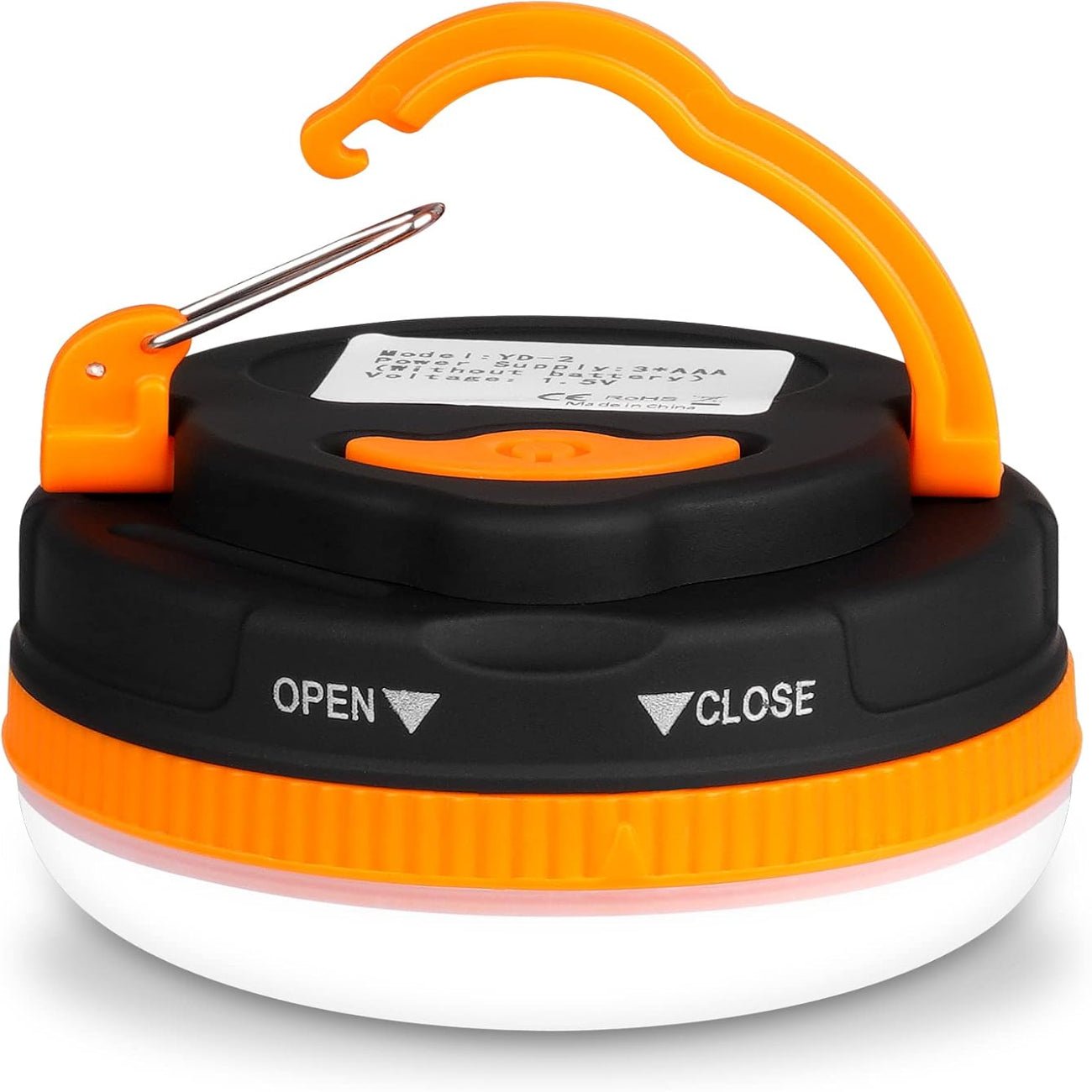 Lampe - LanternPro™ - Orange Batterie - BricoÉclairage