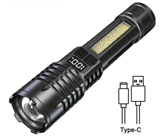 lampe torche produit usb c